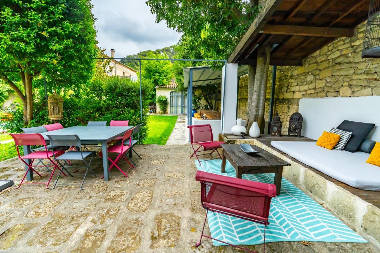 Mas Bleu Villa Sommières Exterior foto