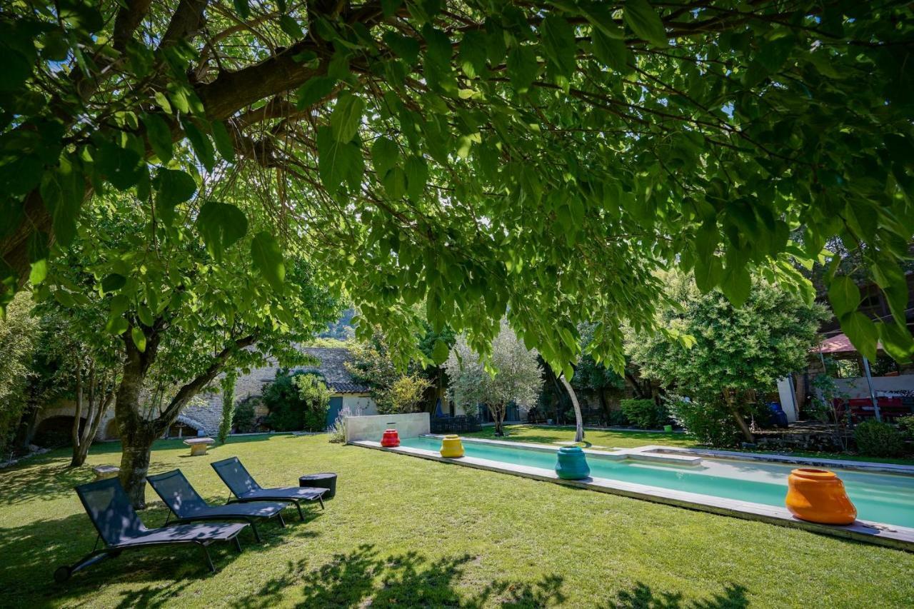 Mas Bleu Villa Sommières Exterior foto